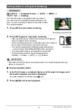 Preview for 77 page of Casio EXILIM EX-H50 User Manual