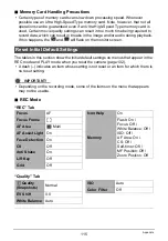 Preview for 115 page of Casio EXILIM EX-H50 User Manual