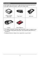 Preview for 2 page of Casio EXILIM EX-JE10 User Manual