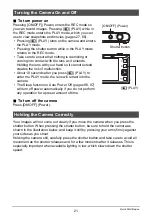 Preview for 21 page of Casio EXILIM EX-JE10 User Manual