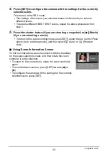 Preview for 43 page of Casio EXILIM EX-JE10 User Manual