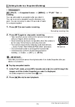 Preview for 74 page of Casio EXILIM EX-JE10 User Manual