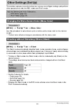 Preview for 91 page of Casio EXILIM EX-JE10 User Manual