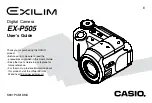 Preview for 1 page of Casio Exilim EX-P505 User Manual