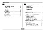 Preview for 4 page of Casio Exilim EX-P505 User Manual