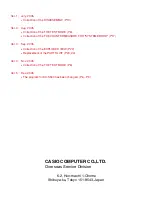 Preview for 32 page of Casio Exilim EX-S500 Service Manual