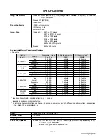 Preview for 3 page of Casio Exilim EX-S600 Service Manual & Parts List