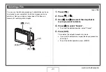 Preview for 21 page of Casio Exilim EX-S770D User Manual