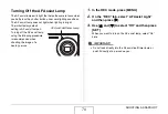 Preview for 70 page of Casio Exilim EX-S770D User Manual