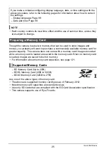 Preview for 25 page of Casio EXILIM EX-TR150 User Manual