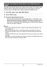 Preview for 48 page of Casio EXILIM EX-TR150 User Manual