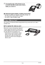 Preview for 112 page of Casio EXILIM EX-TR150 User Manual