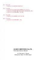 Preview for 43 page of Casio Exilim EX-Z1050 Service Manual & Parts List