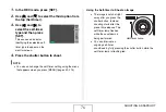Preview for 76 page of Casio Exilim EX-Z11 User Manual