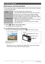 Preview for 23 page of Casio Exilim EX-Z2300 User Manual