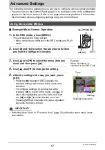 Preview for 62 page of Casio Exilim EX-Z2300 User Manual