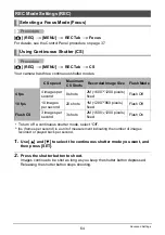 Preview for 64 page of Casio Exilim EX-Z2300 User Manual