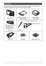 Preview for 2 page of Casio EXILIM EX-Z27 User Manual