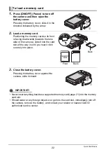 Preview for 22 page of Casio EXILIM EX-Z28 User Manual