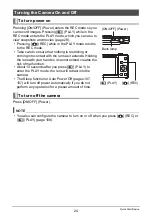 Preview for 24 page of Casio EXILIM EX-Z28 User Manual