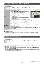 Preview for 74 page of Casio EXILIM EX-Z28 User Manual