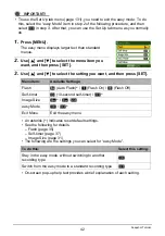 Preview for 42 page of Casio EXILIM EX-Z37 User Manual