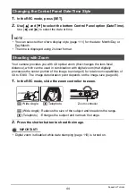 Preview for 44 page of Casio EXILIM EX-Z370 User Manual