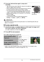 Preview for 79 page of Casio EXILIM EX-Z370 User Manual