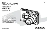 Preview for 1 page of Casio Exilim EX-Z50 User Manual