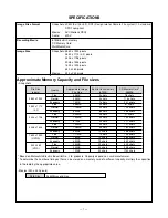 Preview for 3 page of Casio Exilim EX-Z500 Service Manual & Parts List