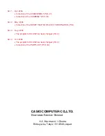 Preview for 42 page of Casio Exilim EX-Z60 Service Manual And Parts List