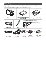 Preview for 2 page of Casio EXILIM EX-Z670 User Manual