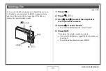 Предварительный просмотр 21 страницы Casio Exilim EX-Z8 User Manual