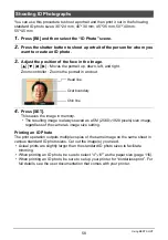 Preview for 58 page of Casio Exilim EX-Z90 User Manual