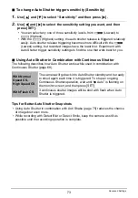 Preview for 73 page of Casio Exilim EX-Z90 User Manual