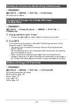 Preview for 120 page of Casio Exilim EX-ZR10 User Manual