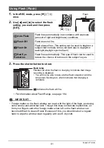 Preview for 41 page of Casio EXILIM EX-ZR20 User Manual