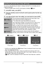 Preview for 46 page of Casio EXILIM EX-ZR20 User Manual