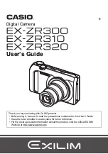 Preview for 1 page of Casio EXILIM EX-ZR300 User Manual