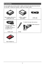 Preview for 2 page of Casio EXILIM EX-ZR300 User Manual