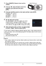 Preview for 21 page of Casio Exilim EX-ZR500 User Manual