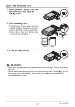 Preview for 23 page of Casio Exilim EX-ZR500 User Manual