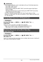 Preview for 104 page of Casio Exilim EX-ZR500 User Manual