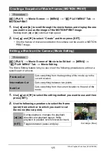 Preview for 125 page of Casio Exilim EX-ZR500 User Manual
