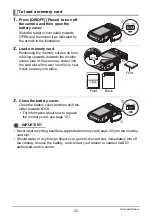 Preview for 23 page of Casio EXILIM EX-ZS100 User Manual