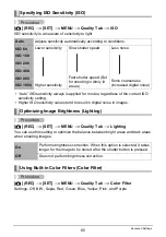 Preview for 65 page of Casio EXILIM EX-ZS100 User Manual