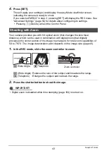 Preview for 43 page of Casio Exilim EX-ZS12 User Manual