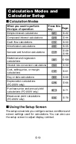 Preview for 15 page of Casio FC-200V-S-IH User Manual