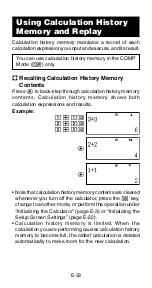 Preview for 35 page of Casio FC-200V-S-IH User Manual