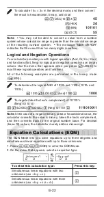 Preview for 23 page of Casio fs-115MS User Manual